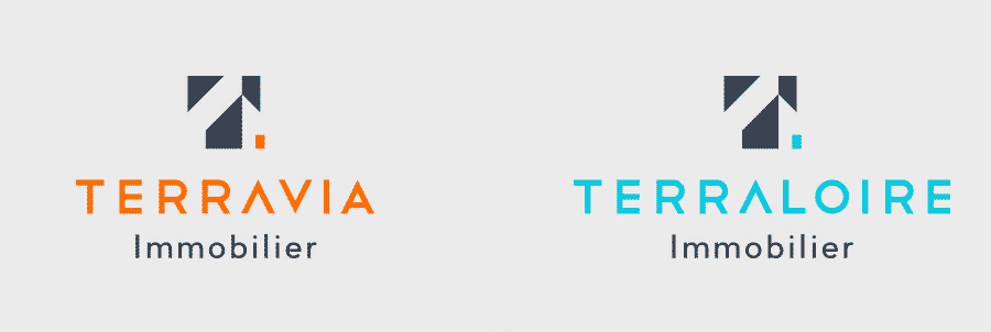 Le nouveau logo TerraVia et TerraLoire