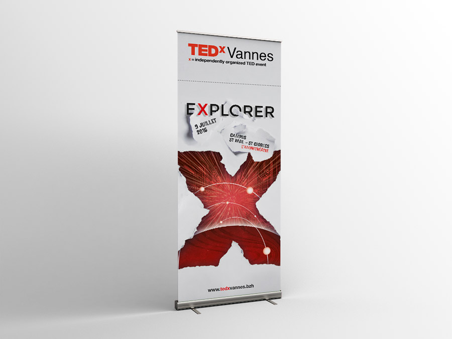 Rollup TEDx Vannes