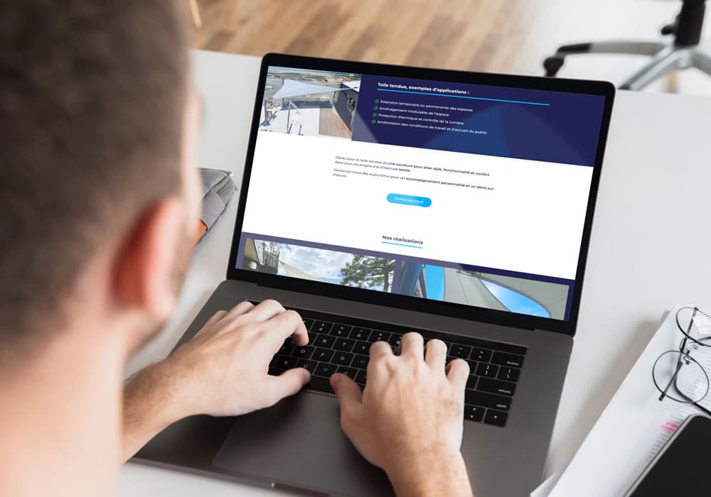 Navigation sur le site Internet