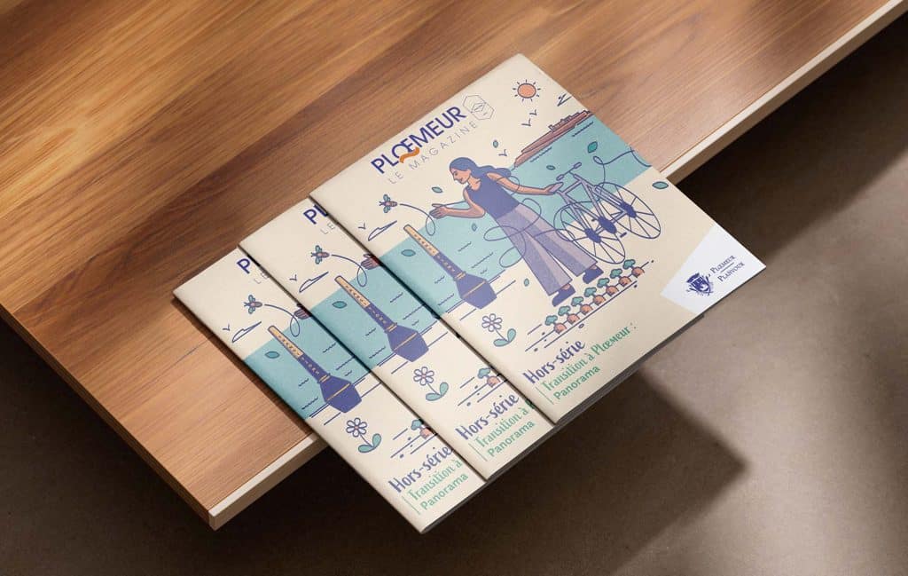 Magazine hors-série “Transition à Plœmeur : panorama” pour la Ville de Plœmeur