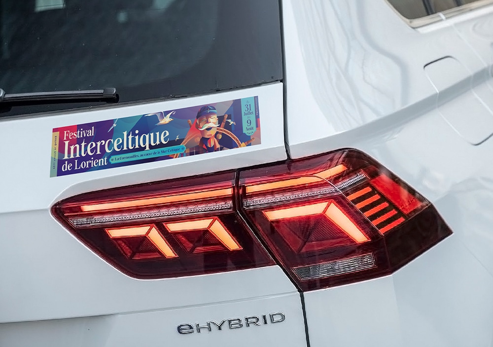 Sticker du Festival Interceltique de Lorient 2026